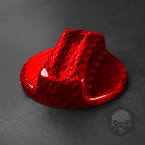 Miniatura 6 de Tapa de gasolina universal para depósito de combustible, ajuste de fibra de carbono seco real compatible con BMW X1 X2 X3 X4 X5 Z4 E46 E60 E90 F10