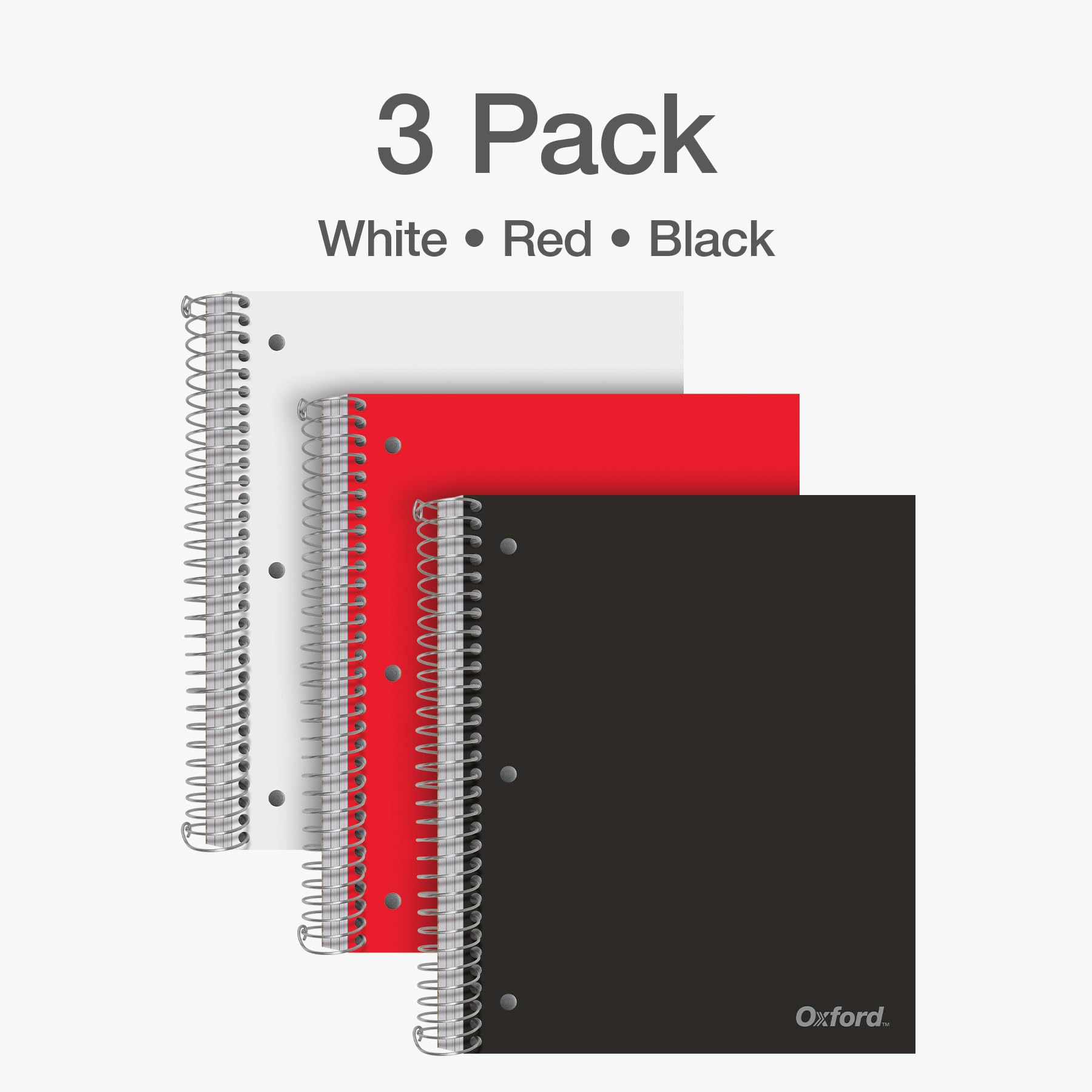 Dotted Notebook Oxford Primary Ruled Spiral Notebooks, Writing/Drawing ...