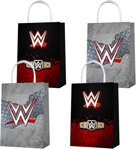 Minamihong Bolsas de regalo de fiesta, 16 unidades, para boxeo, bolsas de regalo, bolsas de dulces para boxeo, para niños y adultos, suministros de