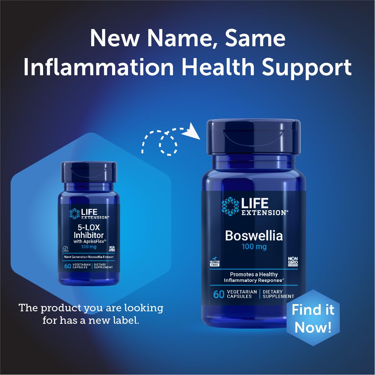 Life Extension 5-LOX Inhibitor w/ Apres Flex 100 Mg 60 veggie caps — Amazon image 4