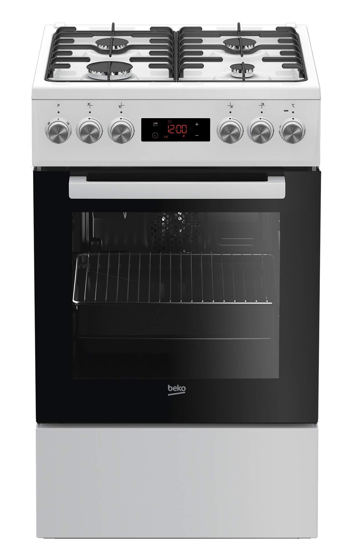 Beko fse52320dwd Cocina Cocina Independiente Blanco encimera de Gas a