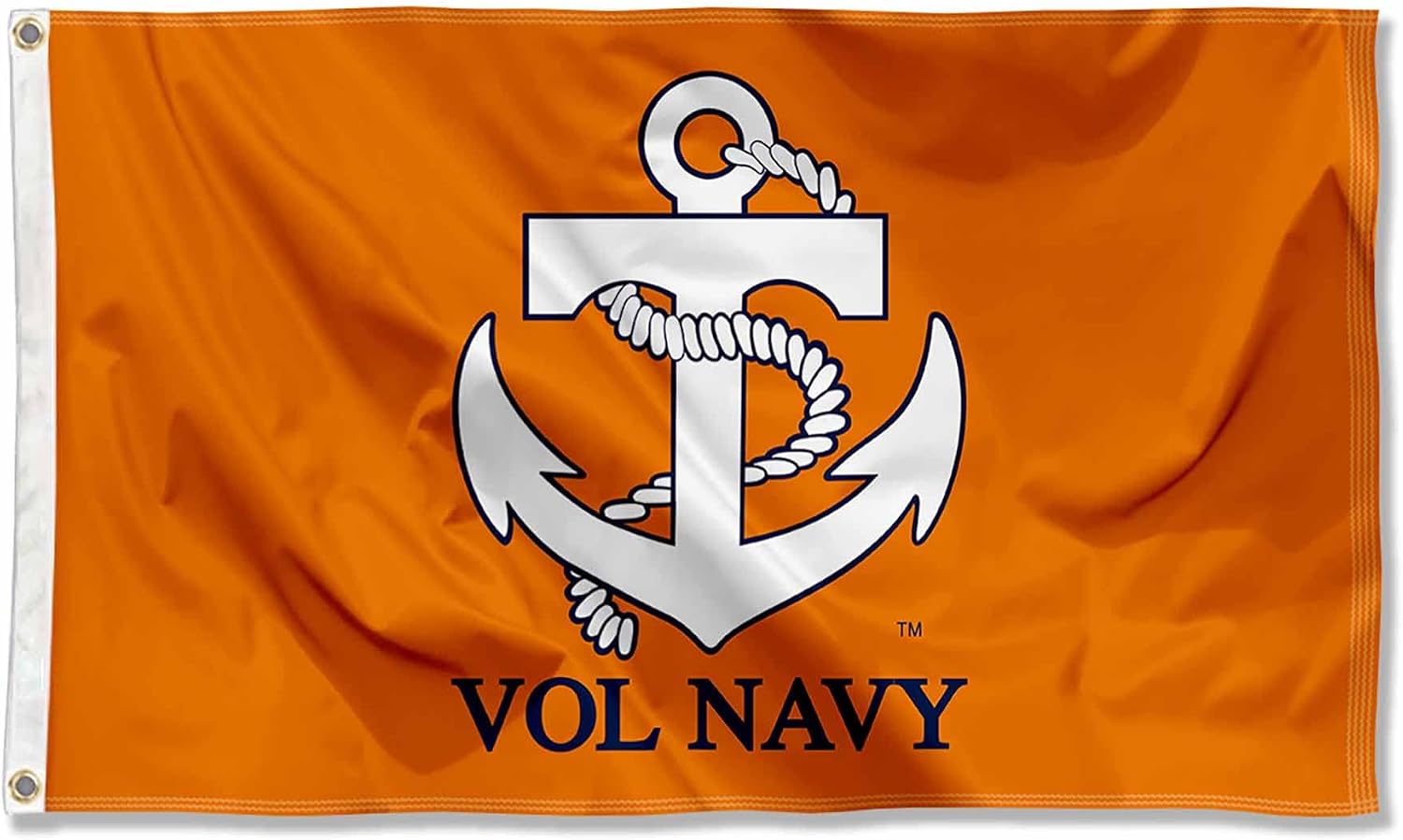 Tennessee Volunteers Vol Navy Flag