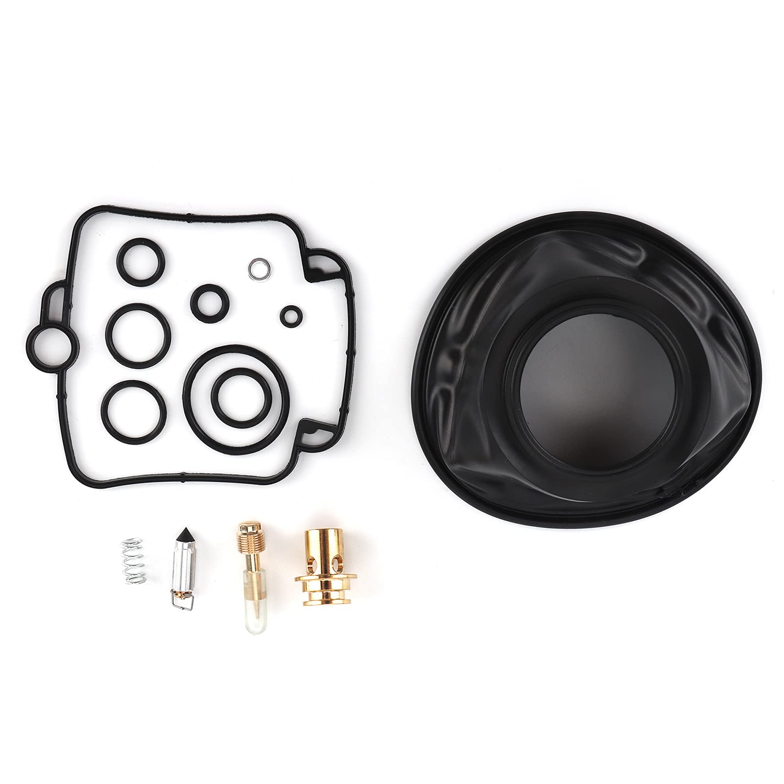 Kit di ricostruzione del carburatore per moto, 4 set di guarnizioni in gomma + metallo carburatore per GSX‑R 750 1990‑1991/GSX-R 750W 1992-1995