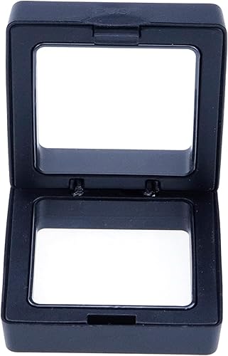 Miniatura 3 de Coshar Estuche de exhibición de monedas con marco flotante 3D, caja de almacenamiento de joyería de polietileno transparente, soporte de marco de