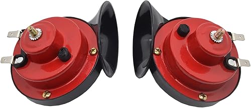 Miniatura 3 de 12 Volt High and Low Note Twin Tone Dual Horn Train Horn Kit Auto Electric Snail Horn for All Vehicles Motorcycles