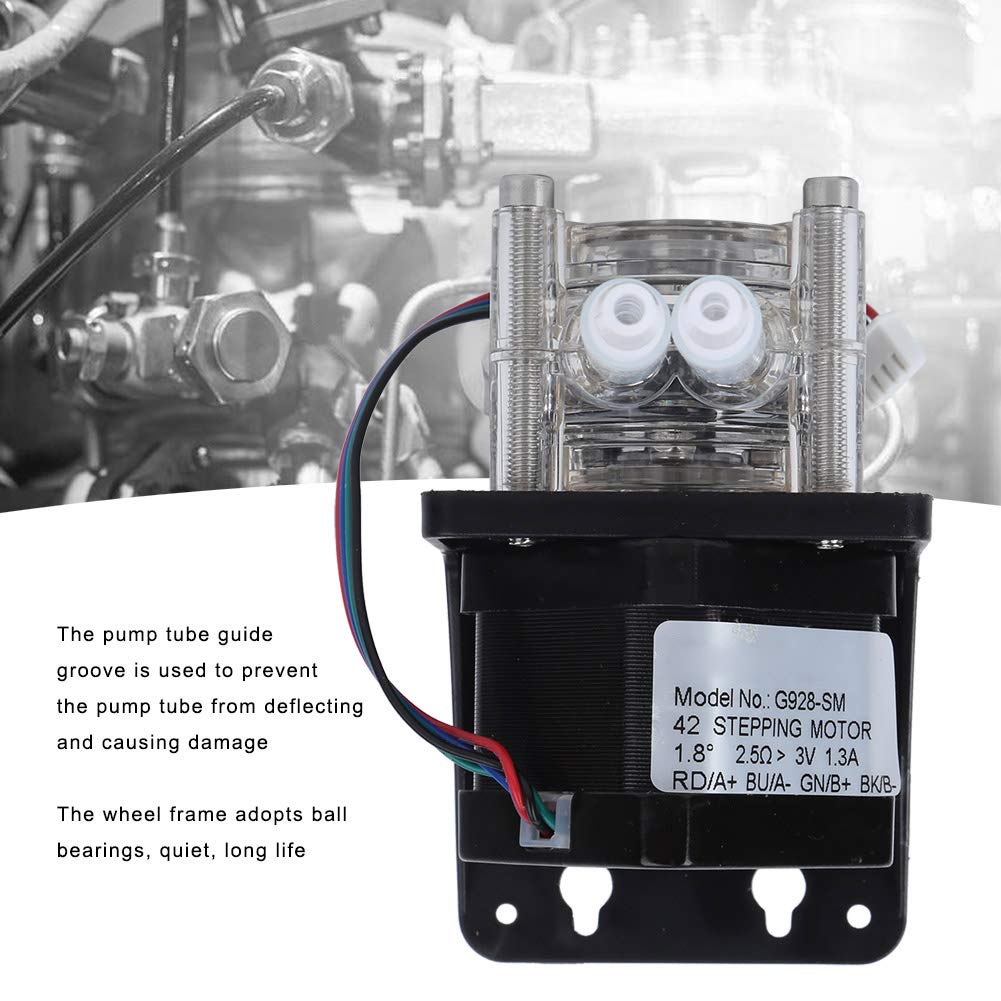 Motor-Peristaltikpumpe G928SM mit 30W-42-Schrittmotor, Hochdurchfluss-Dosierpumpe für Industrielle Anwendungen, Handgeführte Peristaltikpumpe mit Schneller Förderung