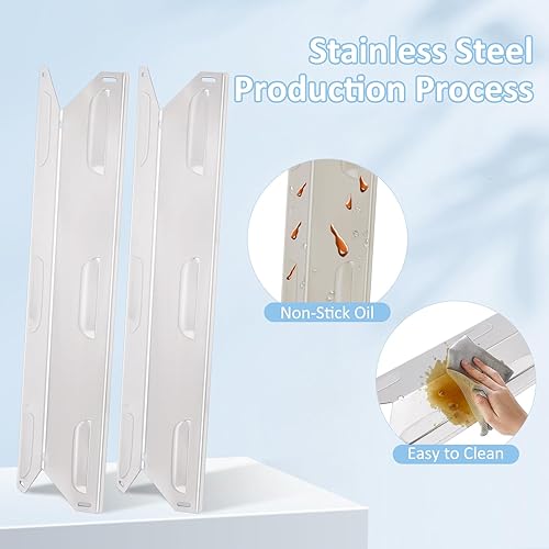 Miniatura 5 de Adviace Piezas de repuesto para parrilla Landmann 42170 42172 966686, quemadores y placas térmicas para parrilla Landmann de 3 quemadores