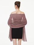 BEAUTELIATE Écharpes de châles et écharpes pour robes de soirée