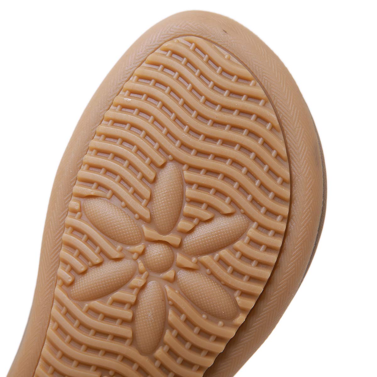 CARETOO Sandales Femme Plates Été Bohème PU Tongs Élégant Confortable Plage Sandales Souple Pantoufles