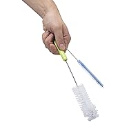 Vista 7 de Vaso de prueba de hidrómetro, acero inoxidable, duradero, reutilizable, completo con 2 cepillos de limpieza