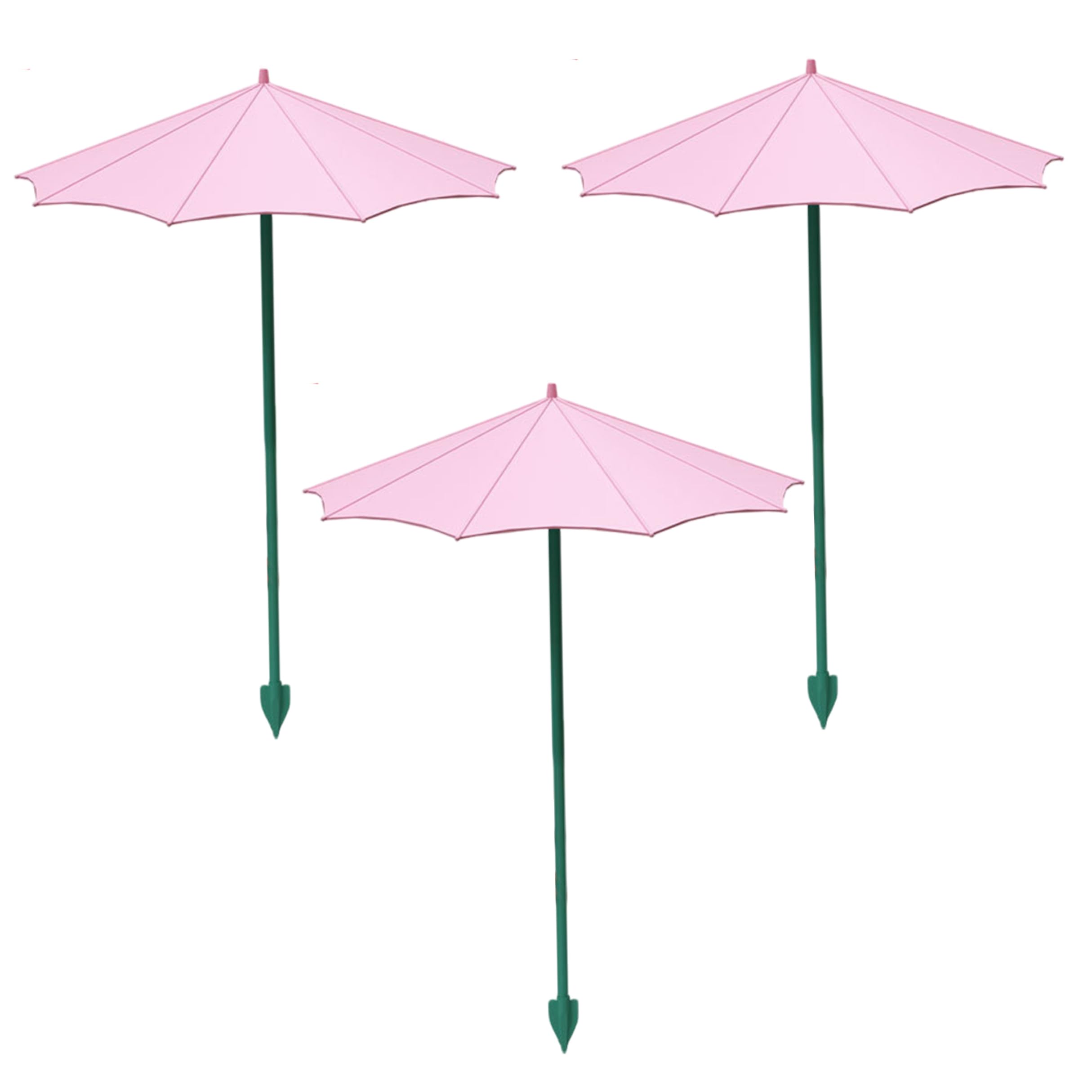Sombrillas para plantas al aire libre que necesitan sombra, pack de 3 unidades de 13,38"