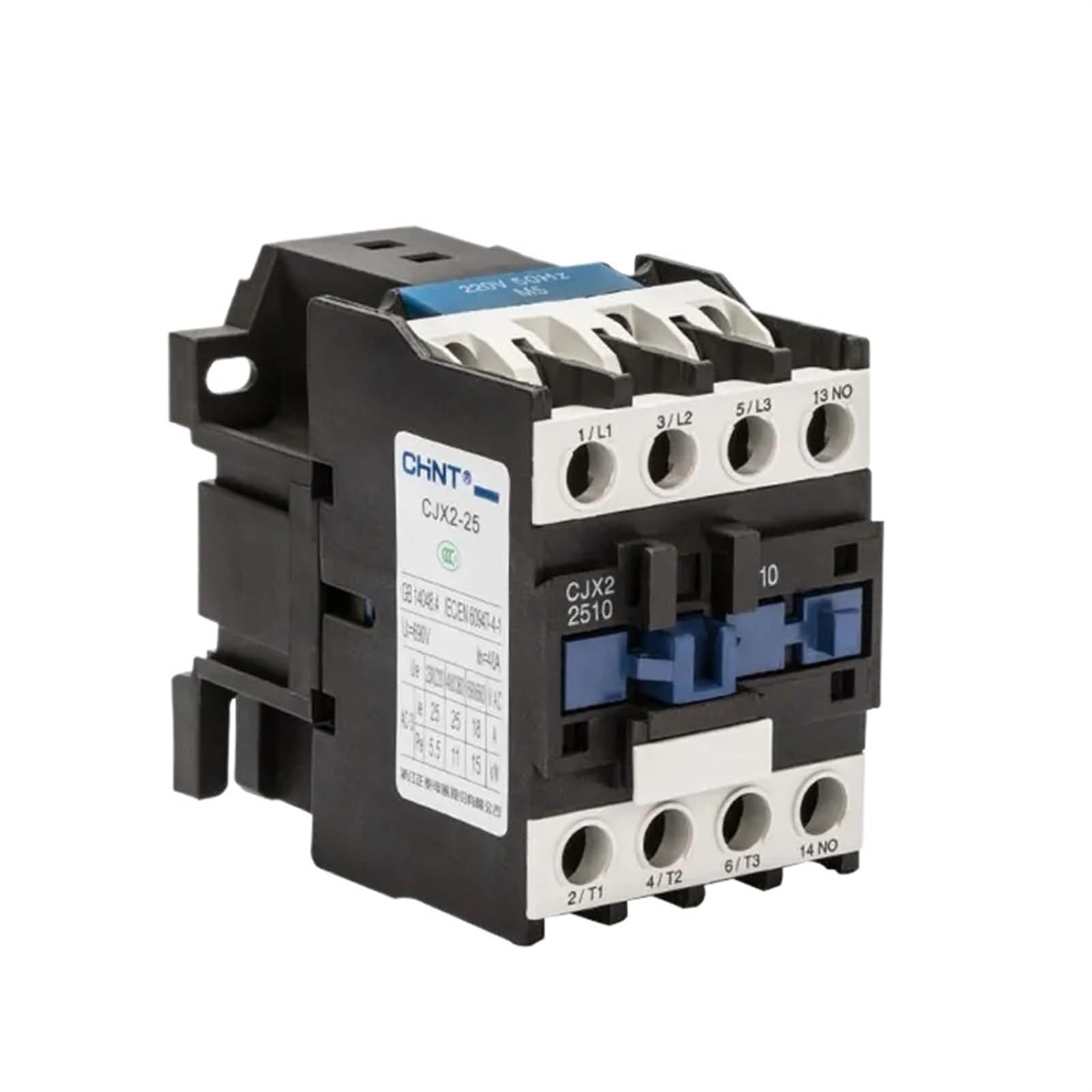 Contacteur AC CJX2-2501 380V triphasé 25A pour commande moteur triphasé - 3
