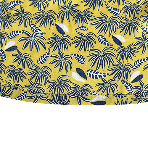 Sunny Fashion Girls Dress Blue Dot Cold Shoulder Polynesia Summer Size 7-144