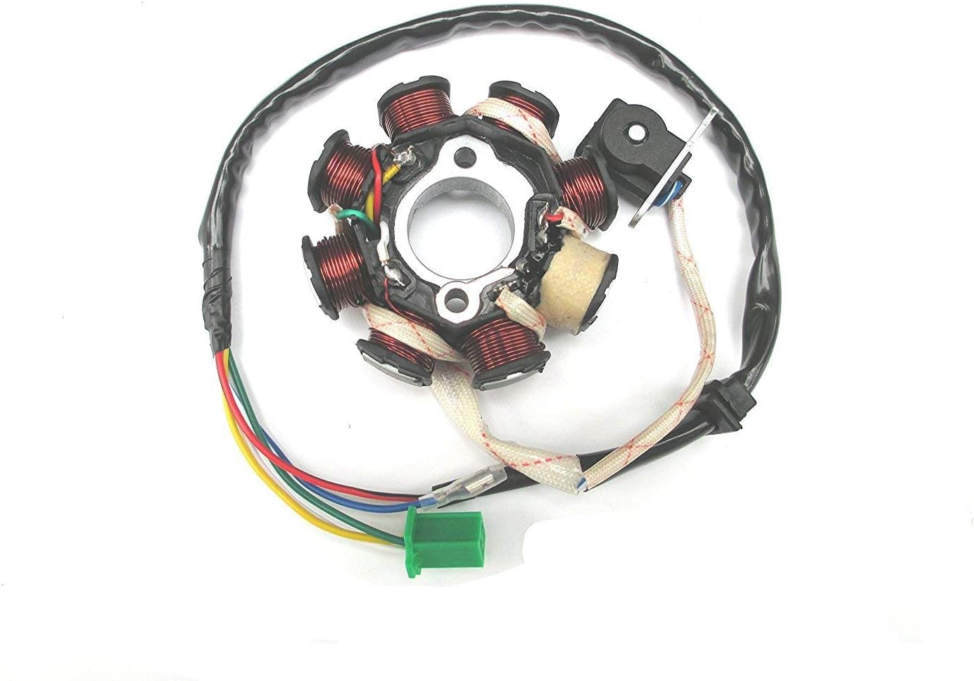 Brand New 8 Pole Coils Ignition Stator Magneto For GY6 125 150cc Moped Scooter Go Kart ATV