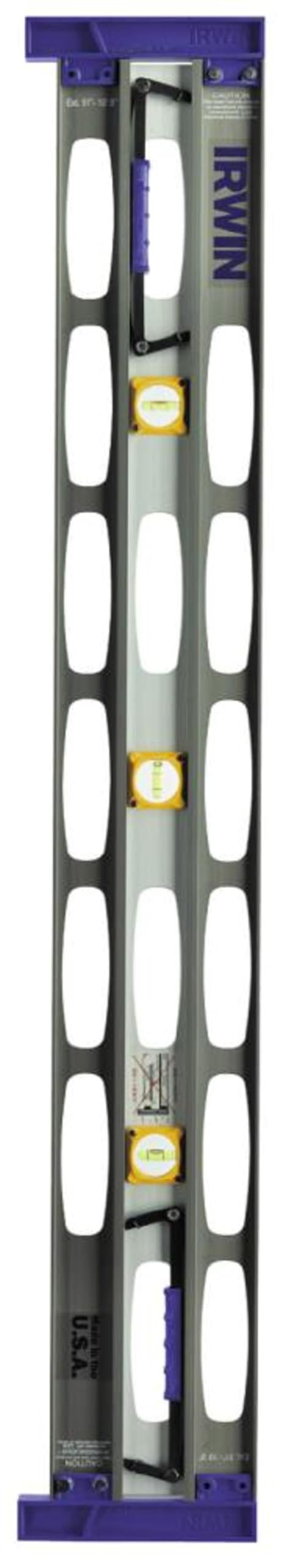 IRWIN Level, Extendable, 8-Inch, 4-ft to 10-ft (1801106), Silver