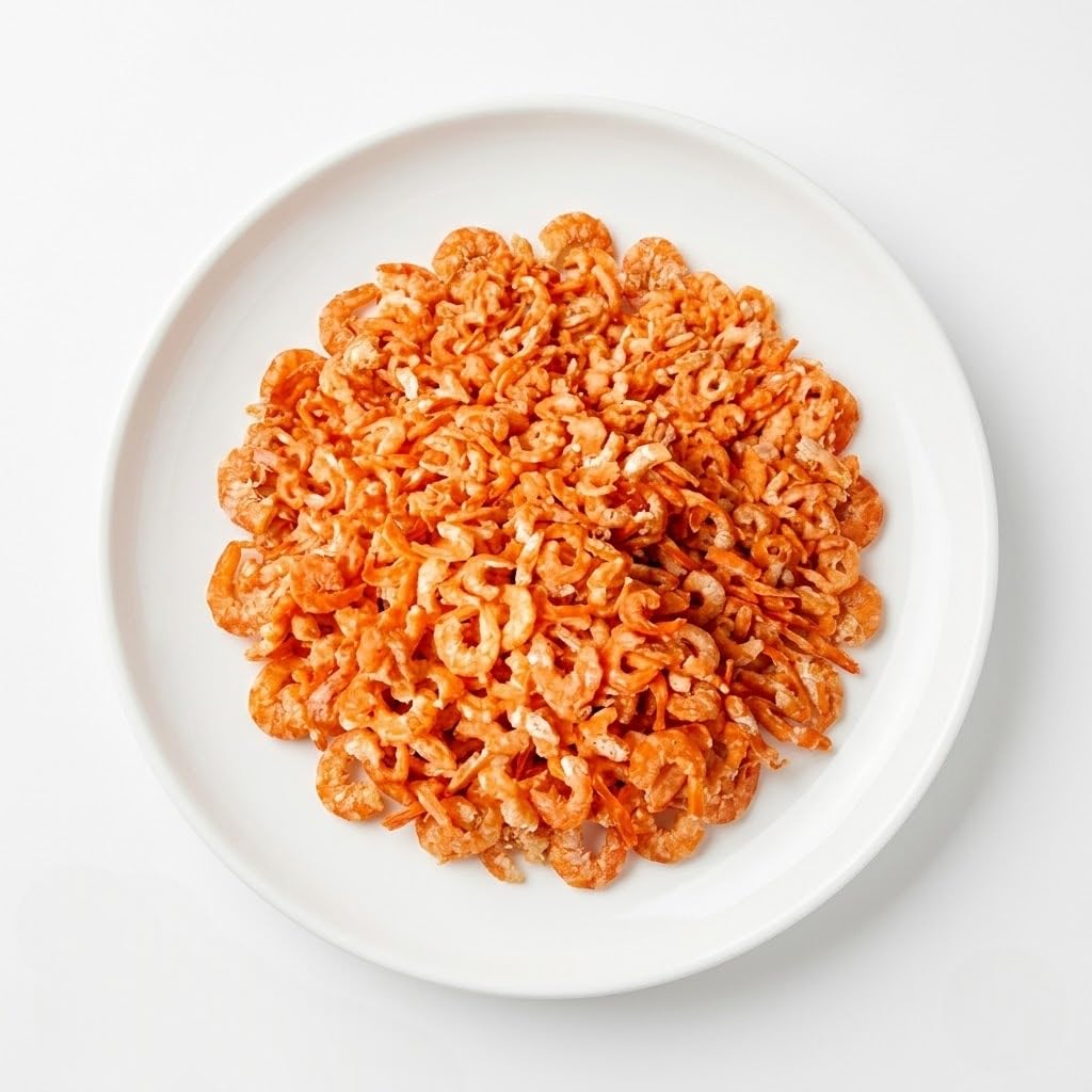 Natural Dried Shrimp - Premium Sun-Dried Tiny Shrimp for Soup Base, Fried Rice, and Stir-Fry - Authentic Asian Umami Seasoning - Wild Caught, No Added Colors (35.3 oz/ 1 kg)