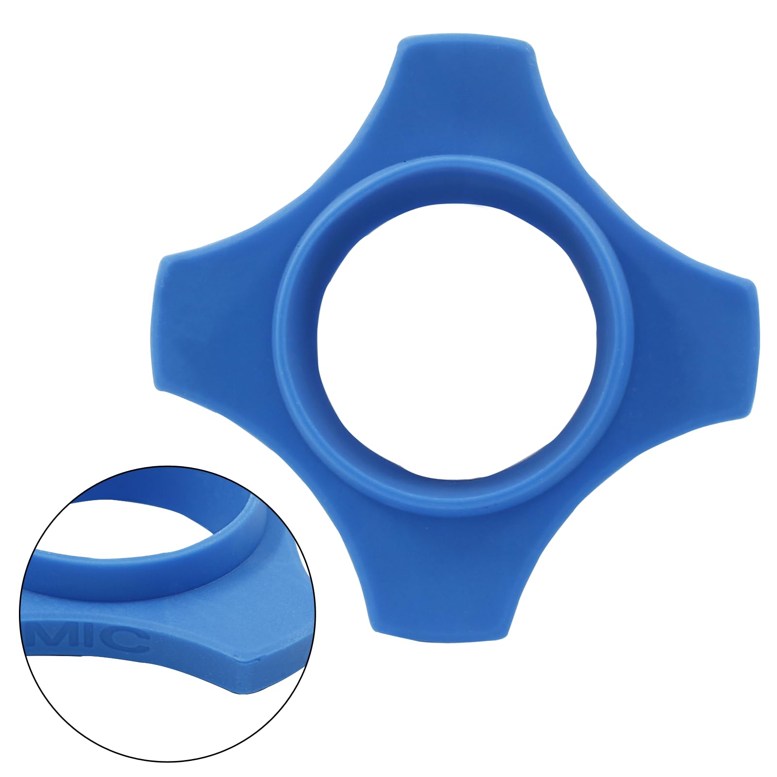 4 Pcs Microphone Anti-Roll Rubber Rings Mic Rolling Protection Anti-Slip Rubber Rolling Rings(Multi Color)