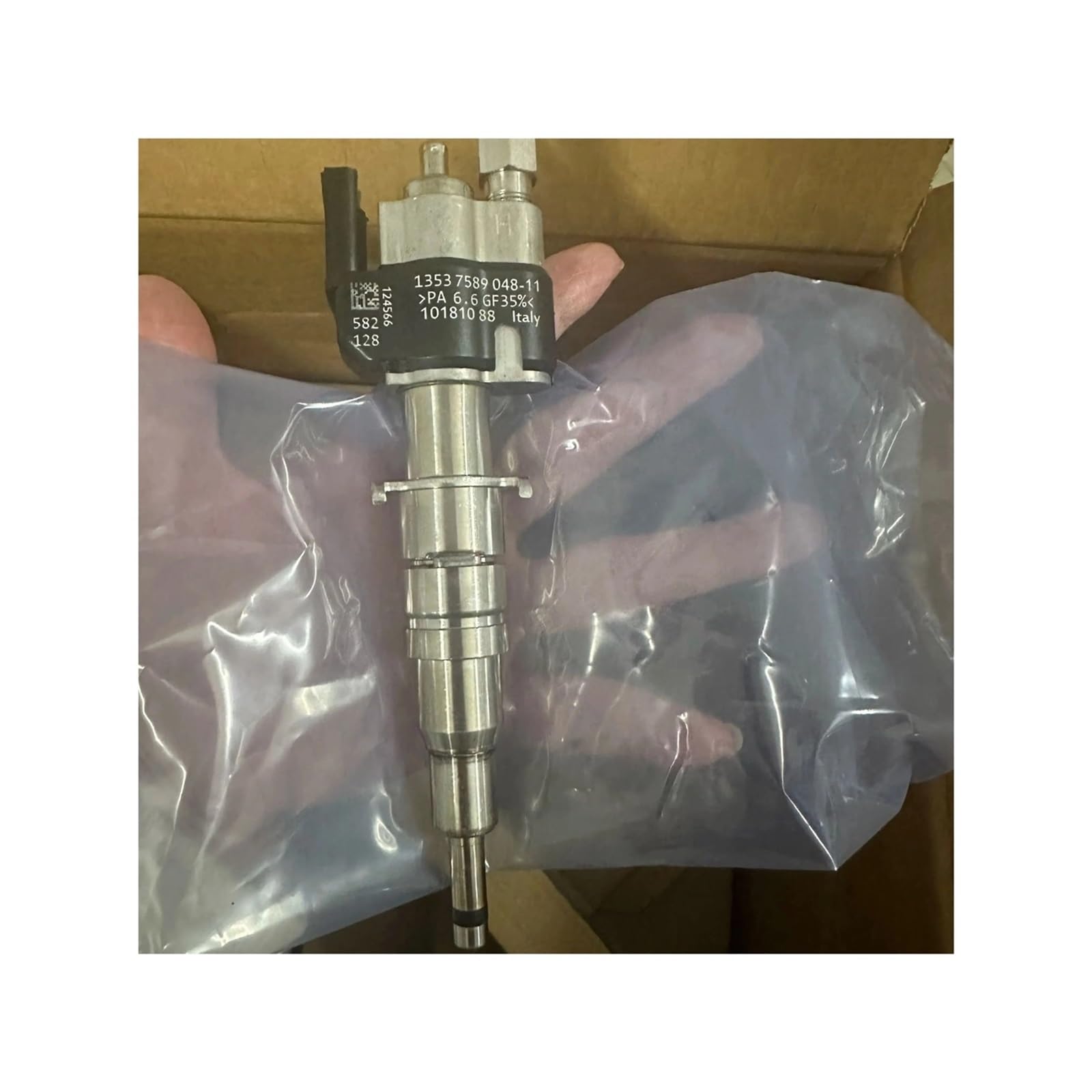 Iniettore di carburante 13537589048-11 Compatibile per BMW Serie 1 Serie 3 Serie 5 Serie 6 13537589048 Iniettore di carburante Compatibile per BMW N43 N53