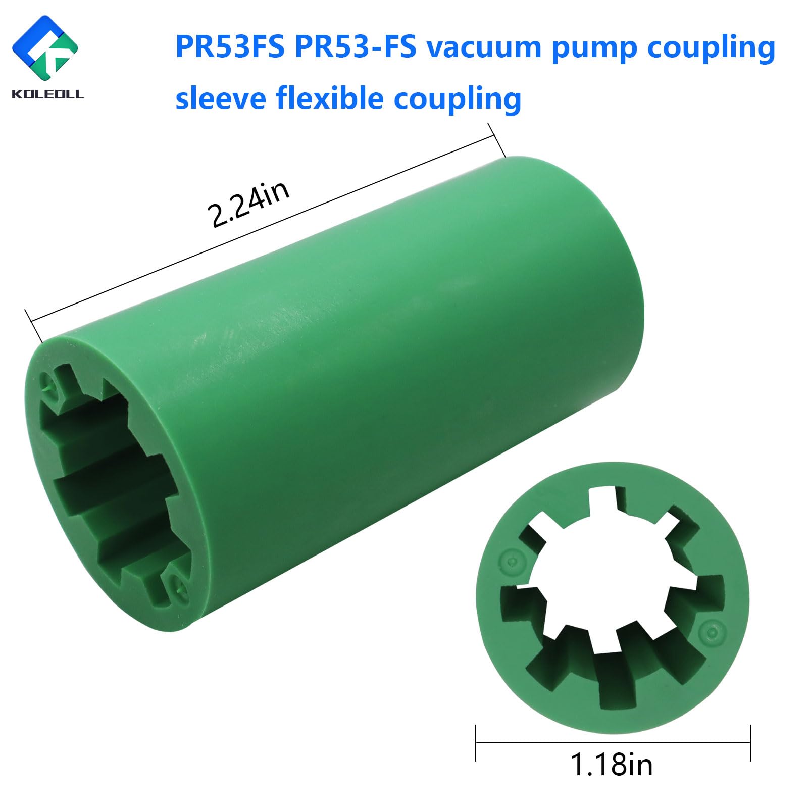 PR53FS PR53-FS Vakuumpumpenkupplung, flexible Kupplung
