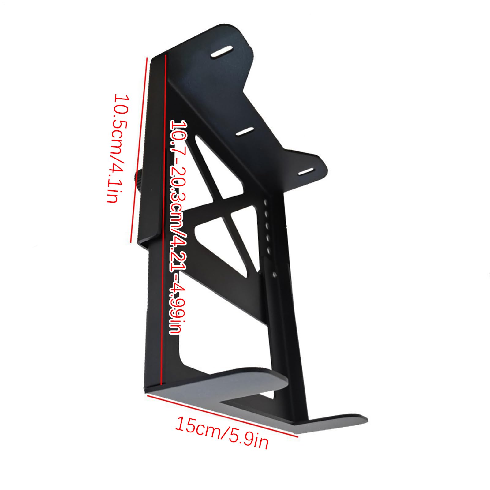 Supporto per Torre del Computer Porta Case per Computer | Supporto In Metallo Con Larghezza Regolabile Per PC per Studente Console da Camera da e Studio