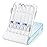 Replacement Tips for Waterpik, Water Flosser Replacement Heads Parts for Waterpik Oral Irrigator(2 Classic Jet Tips + 2 Plaque Chaser Tips + 2 Implant Denture Tips + Storage Case Combo)