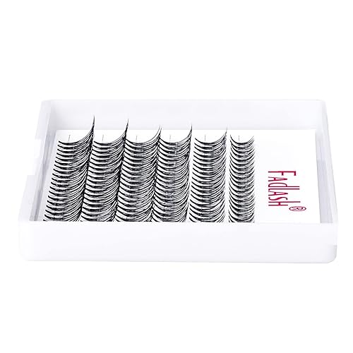 Miniatura 7 de FADLASH - Extensiones de pestañas, con volumen y fáciles de colocar, 30D, 120 unidades, visón sintético, naturales y reutilizables, rizado C