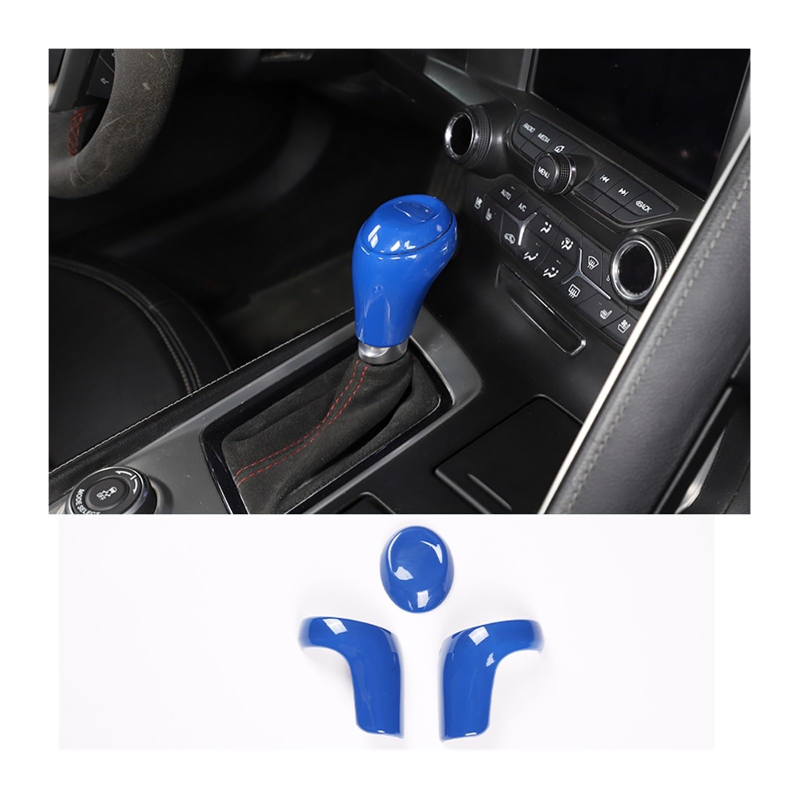 Real Carbon Fiber Car Built-In Door Sill Strip Welcome Pedal Protector Cover Tri - Foto 13