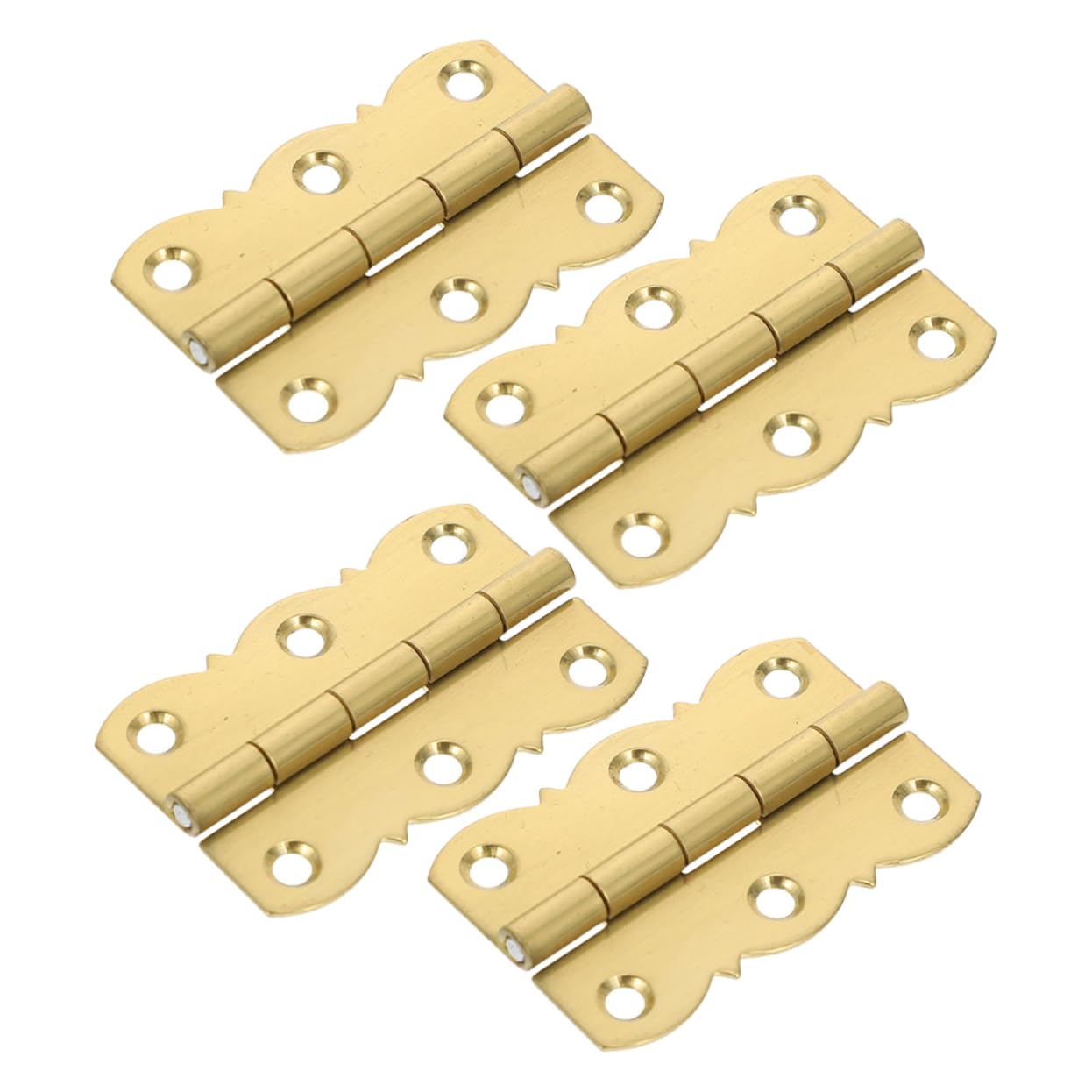 UKCOCO 20piezas Bisagras De Piano Bisagras Plegables Resistentes Para Cajas De Madera Instalación Sencilla