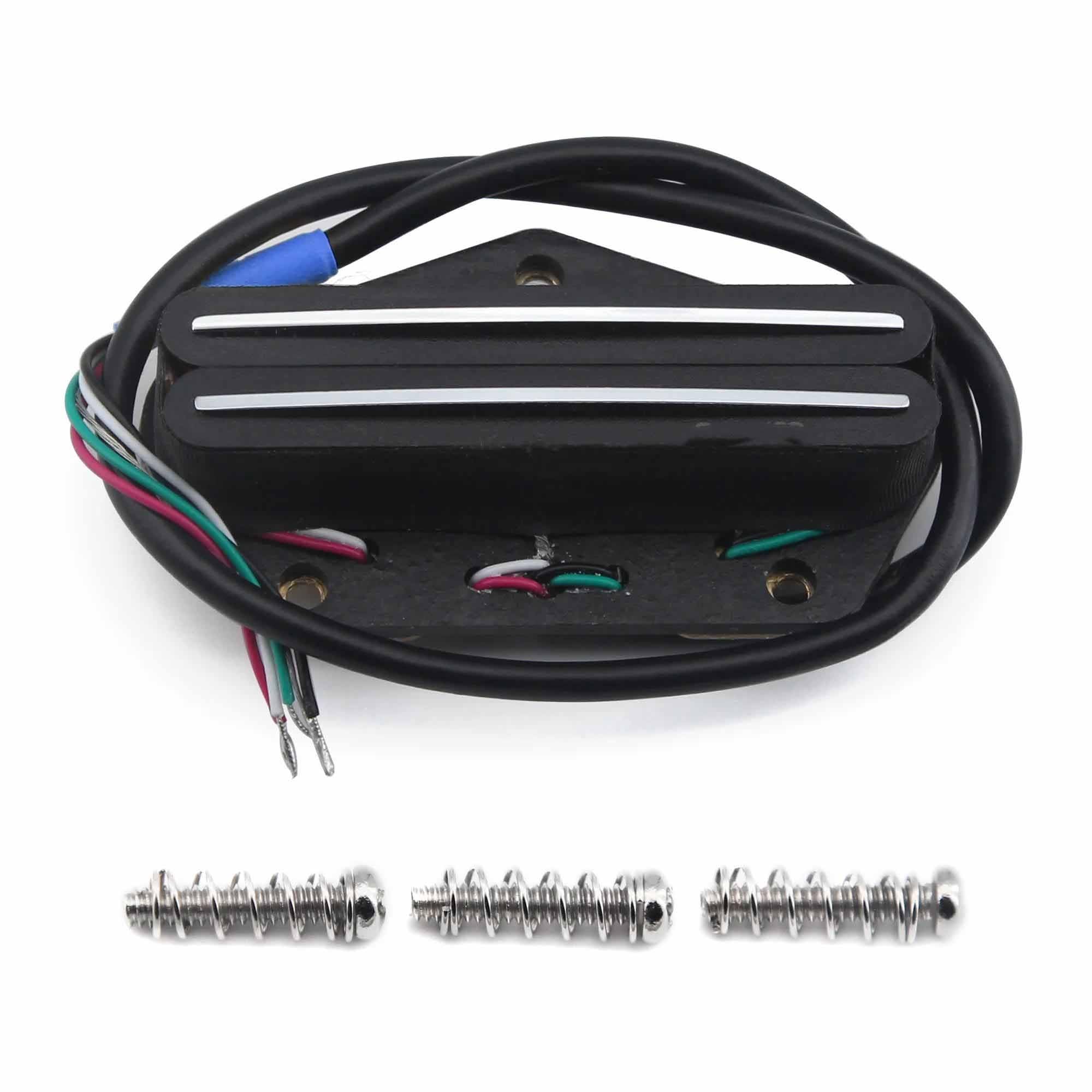 Pastillas De Guitarra Eléctrica Pastilla De Guitarra Alnico 5 | Pastilla humbucker de doble carril caliente puente TL 12K