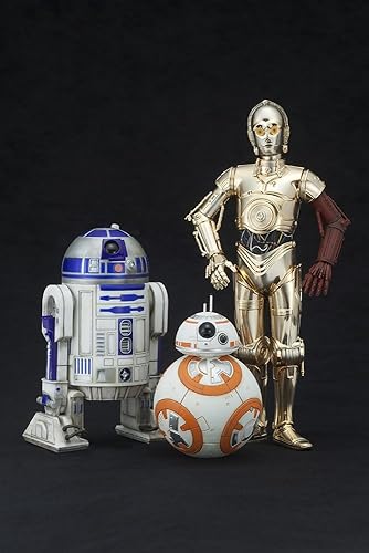 Miniatura 2 de Kotobukiya ARTFX+ Star Wars The Force Awakens - Película C-3PO R2-D2 con figura BB-8 1/10