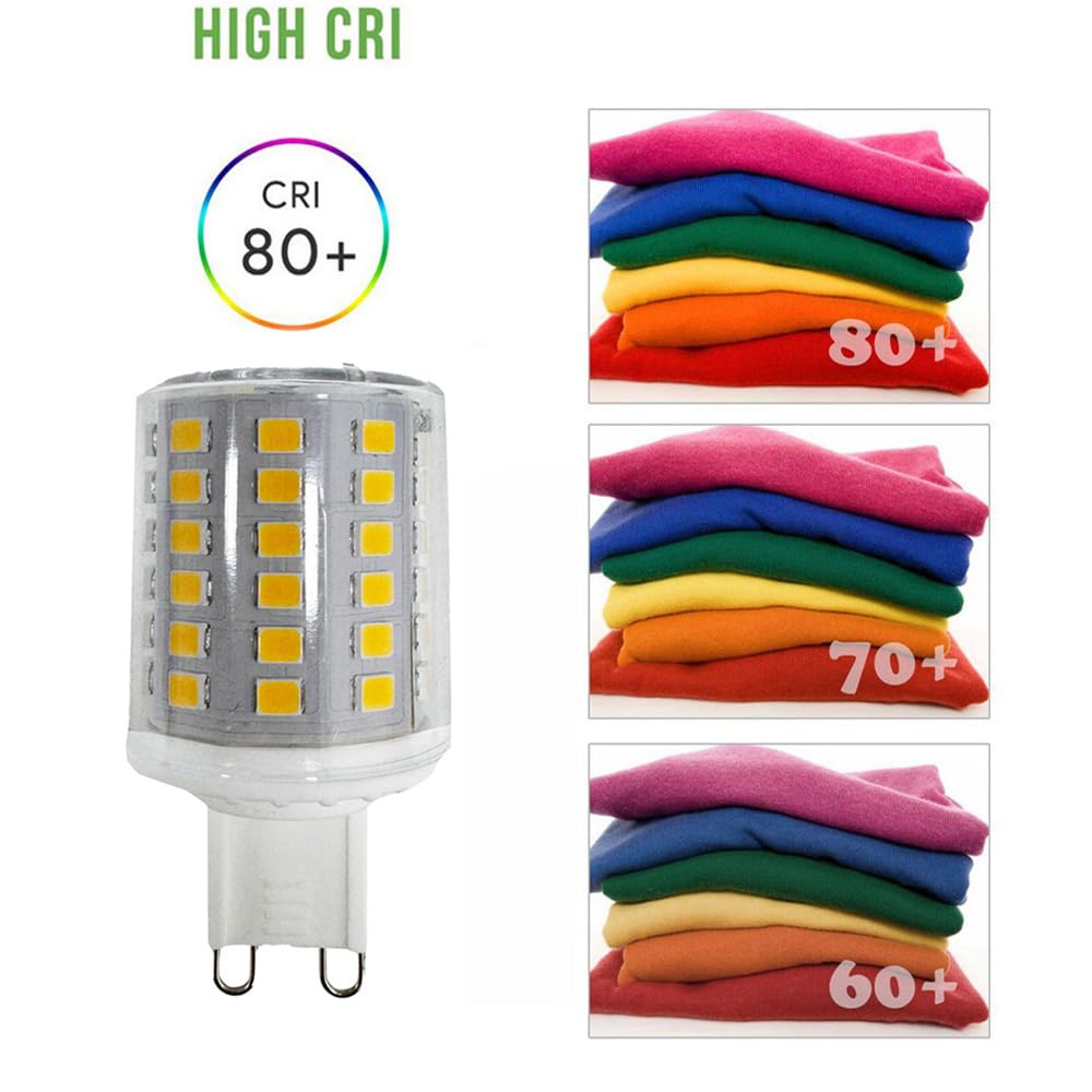WANGPEI G9 LED Birnen 9W (ersetzen 90W Halogen) - Warmweiß 3000K, 900 Lumen, 3er Pack, Nicht Dimmbar