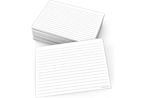 321done Jumbo Index Cards: Supersized Note-Taking Solution for Work, School, and Home