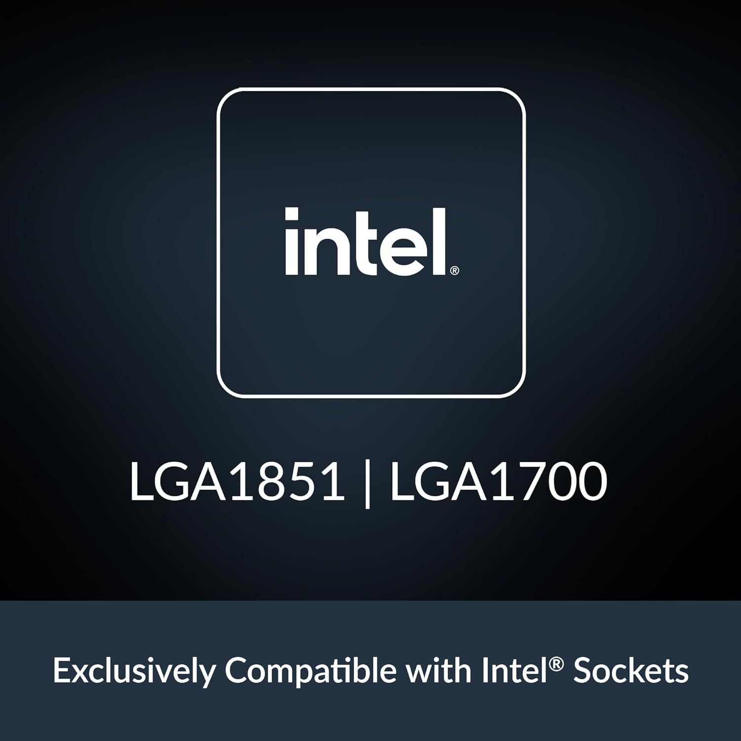 ARCTIC Freezer 8i - Compact CPU Cooler for Intel LGA1851/LGA1770, 100 mm PWM Fan,Pre-Applied MX-6 Thermal Compound, Fluid Dynamic Bearing