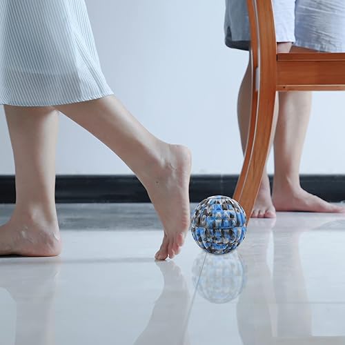 Miniatura 4 de DOITOOL Pelota de masaje plantar con rayas de camuflaje Pelota de entrenamiento de fitness Relajación muscular Accessary EVA Yoga Ball Herramientas