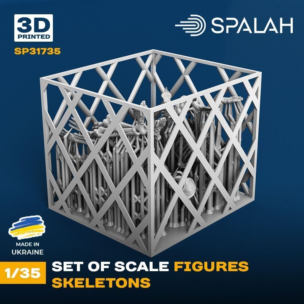 Amazon | スパラッハ 1/35 骸骨セット 3Dプリンター製キット SPU31735
