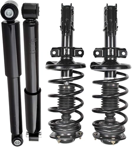 ECCPP Amortiguadores delanteros y traseros para Chevrolet Cobalto, 06, 07, 08, 09, 10, para Chevrolet Cobalto, 06 07 08 09 10 11 para Chevrolet HHR,