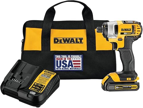 DeWalt DCF885C1 - Kit de atornillador de impacto 20V máx 14 pulgadas