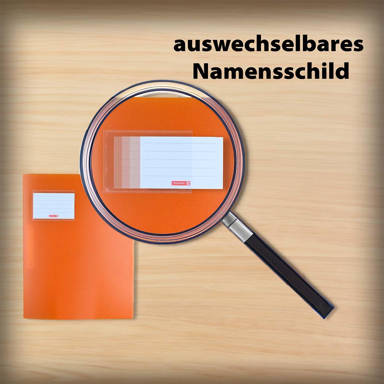Brunnen stabile Plastik Schnellhefter FACT!pp 12er Set für Format A4, | Inklusive 12 zusätzliche Namensschilder