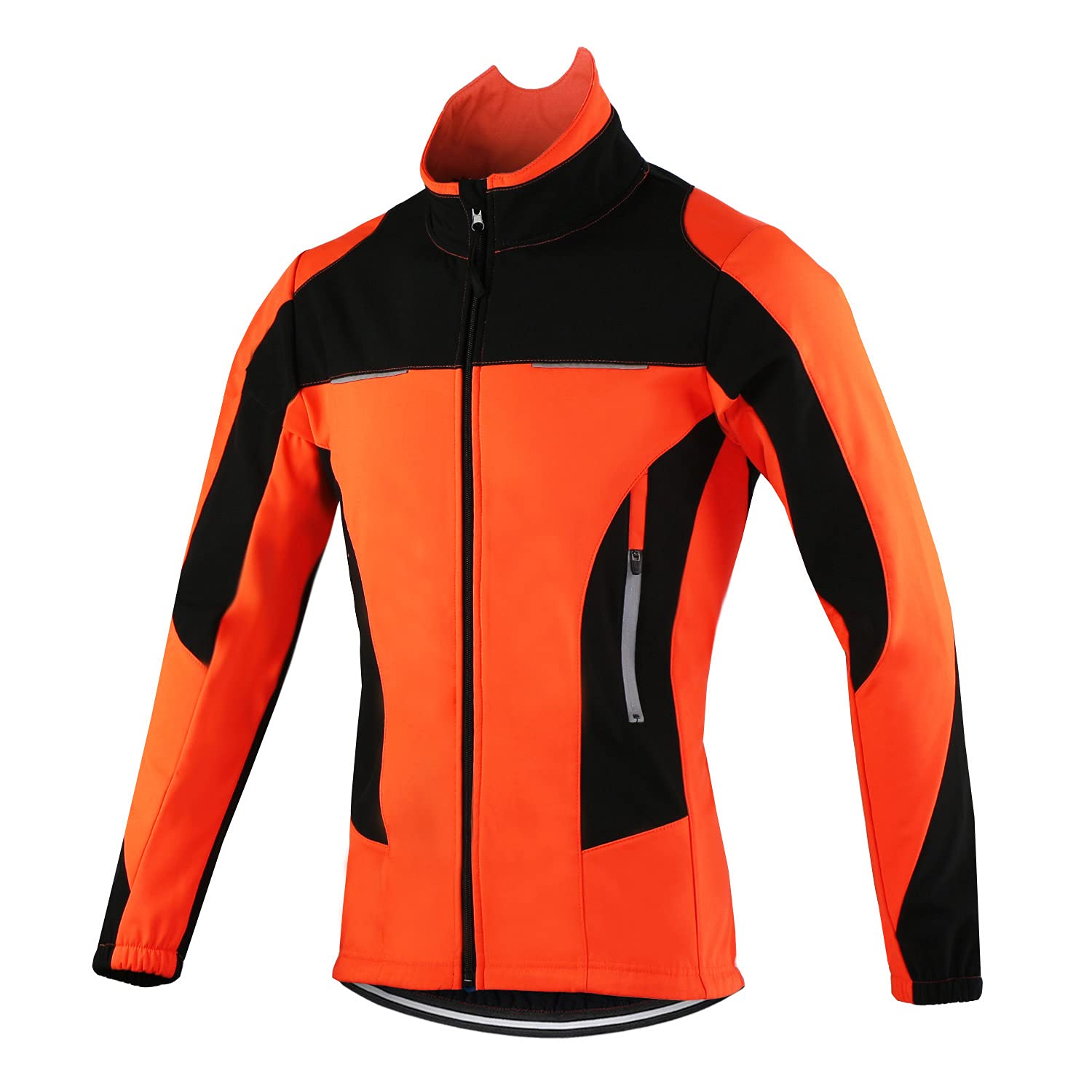 Chaqueta De Ciclismo Para Hombre, Impermeable Resistente Al Viento Y Cálida Polar MTB Ropa De Ciclismo, Chaqueta De Otoño E Invierno Para Correr