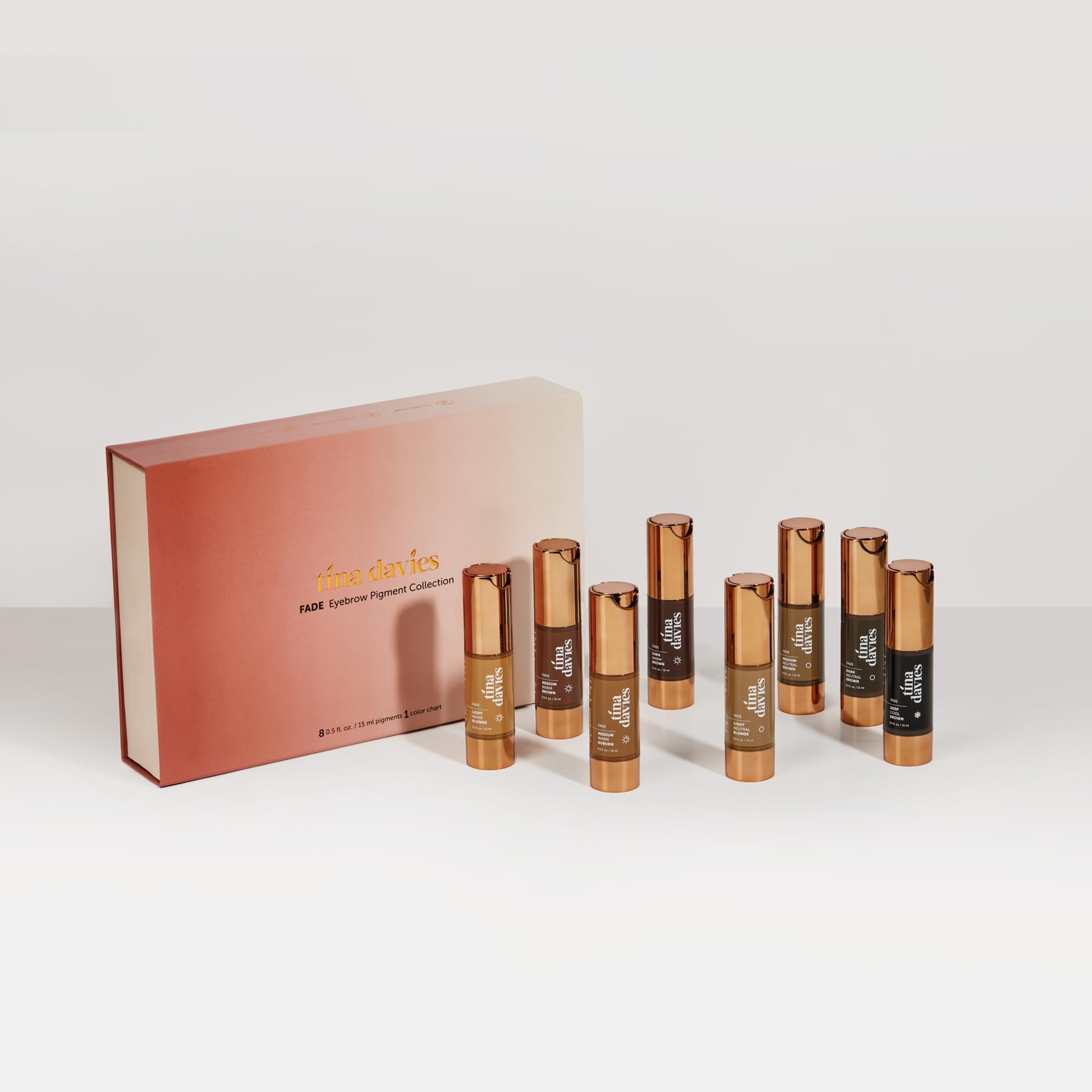 Amazon.com : Tina Davies FADE Eyebrow Pigment Collection : Beauty 