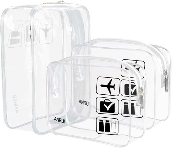 Anrui Clear Toiletry Bag