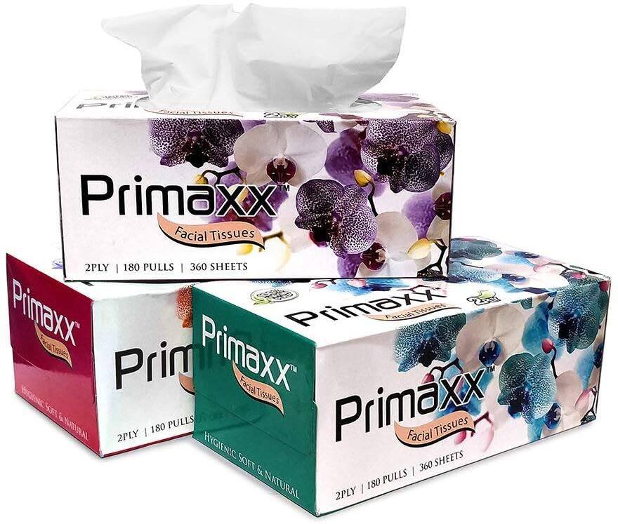 180 PULL 2 PLY 3 IN 1 PX FT Pack 3 Dry Tissue Super Soft Facial Tissue Multipurpose tissue personal care, bedside, dressing table, office,car,disposable facial tissues 1