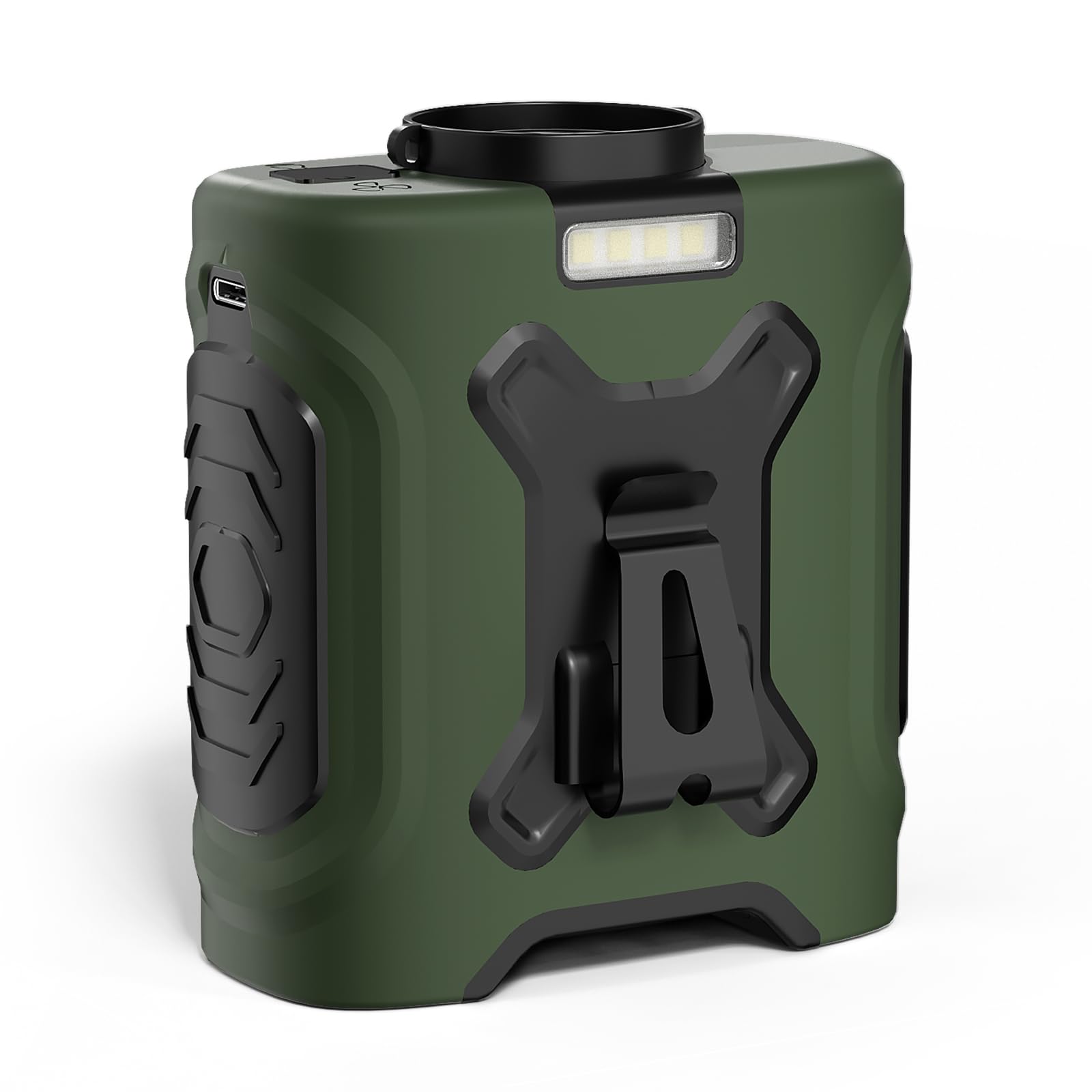 Ventilateur de ceinture LOUISWARE 10000mAh portable à 5 vitesses
