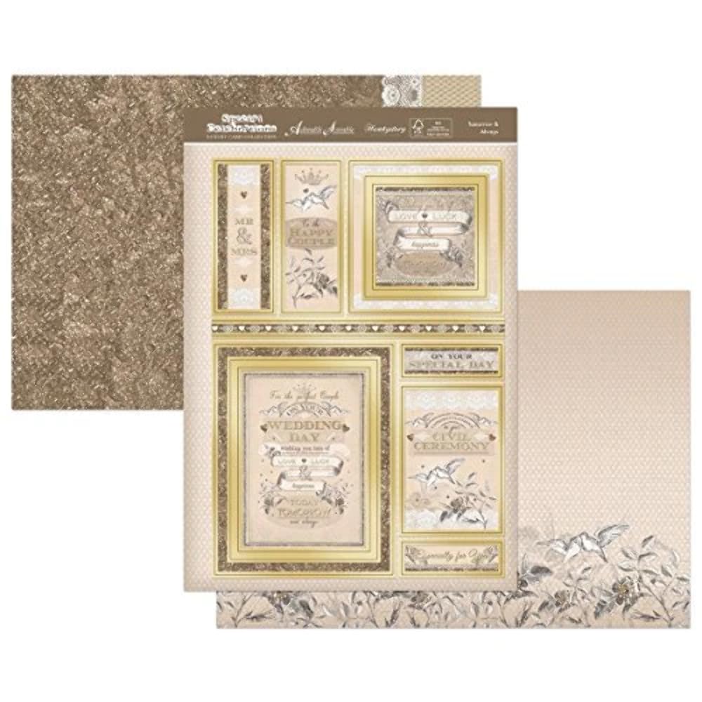 Hunkydory Crafts Hunkydory Celebrations A4 Topper Set-Tomorrow and Always, Other, Multicoloured