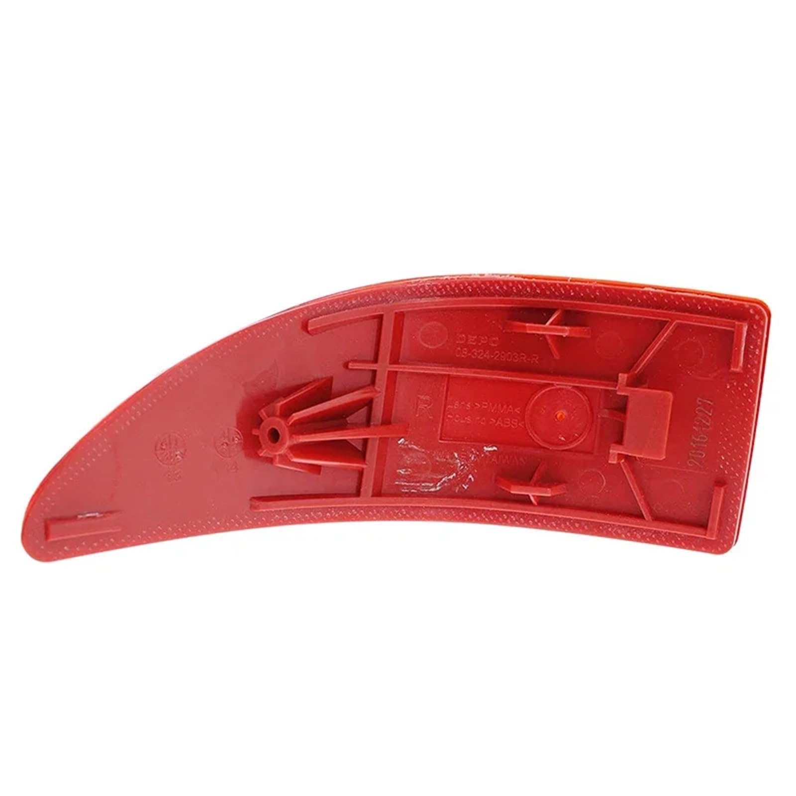 1 Pair 81920-53021 Rear Bumper Reflector ABS Red Rear Brake Lamp Reflector Cover Shell Fit For IS250 IS350 2006-2013