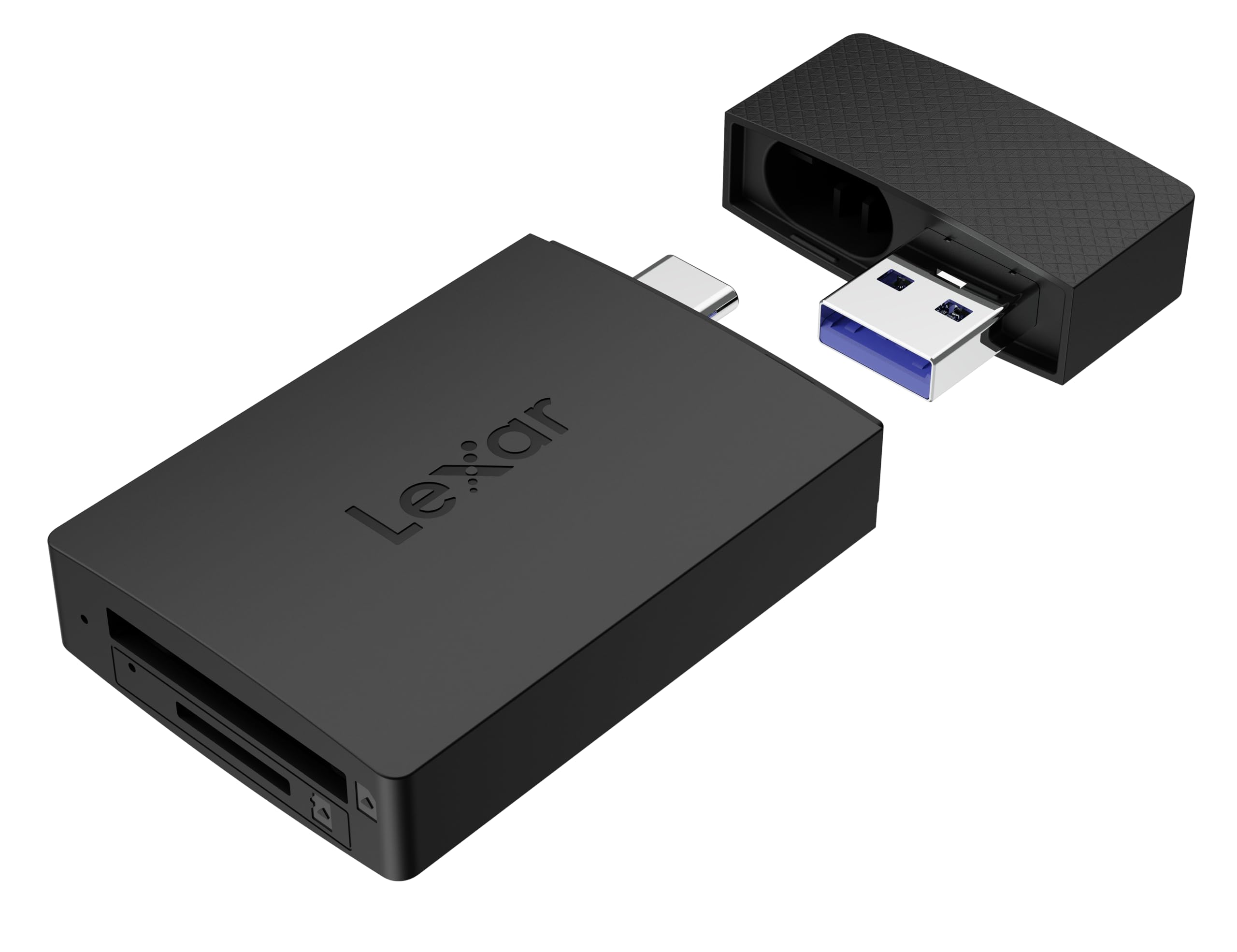 Lexar Dual Slot MicroSD/SD Card Reader for iPhone, USB 3.2 Gen 1
