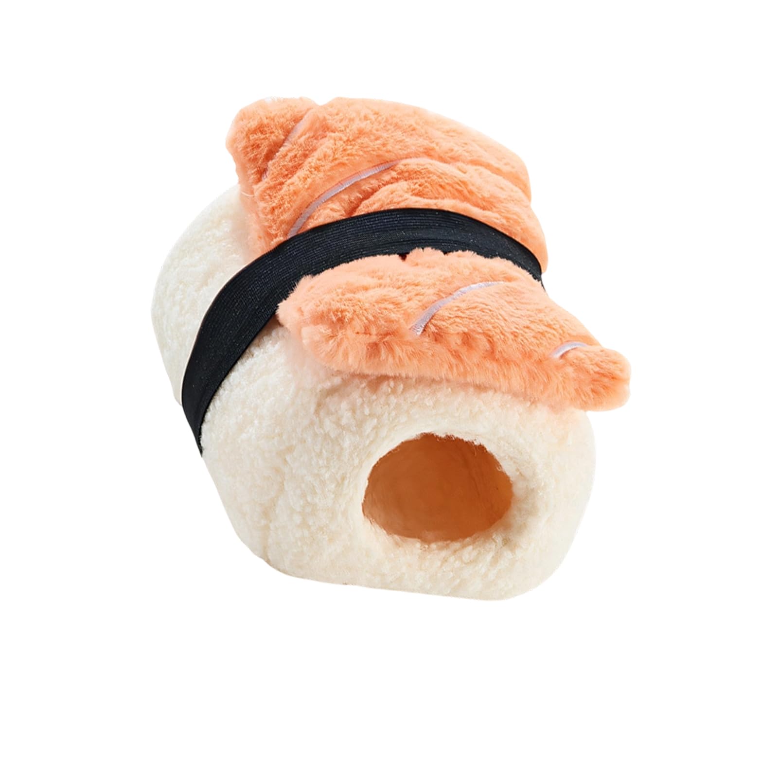 LUCKGONI Warm Sushi Shape Hamster Bed Warm Winter Shelter Nest For Small Pet Sugar Gliders And Dwarf Hamster Habitats Decors