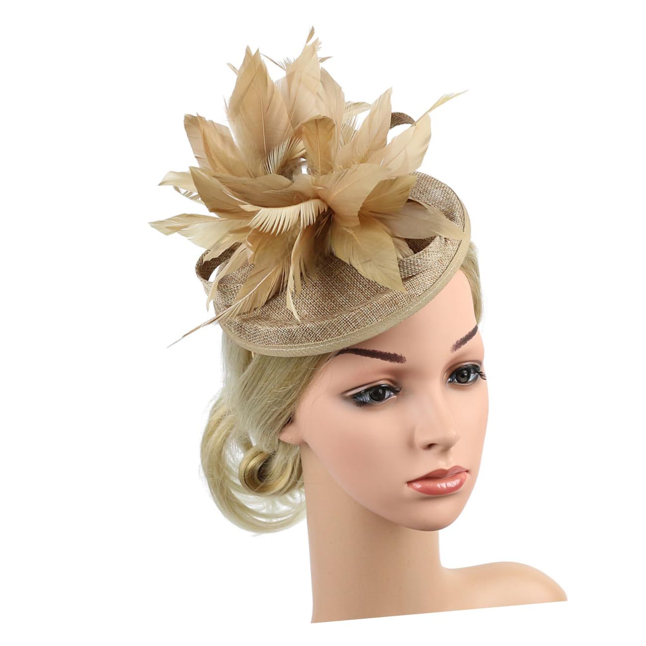 BESTYASH Pasador Sombrero Sombrero Vintage Fiesta De Té Diadema Para Las Mujeres Los Niños Sombrero De Camuflaje Los Niños Sombreros Cabeza Para Cóctel Diademas Para Las Mujeres