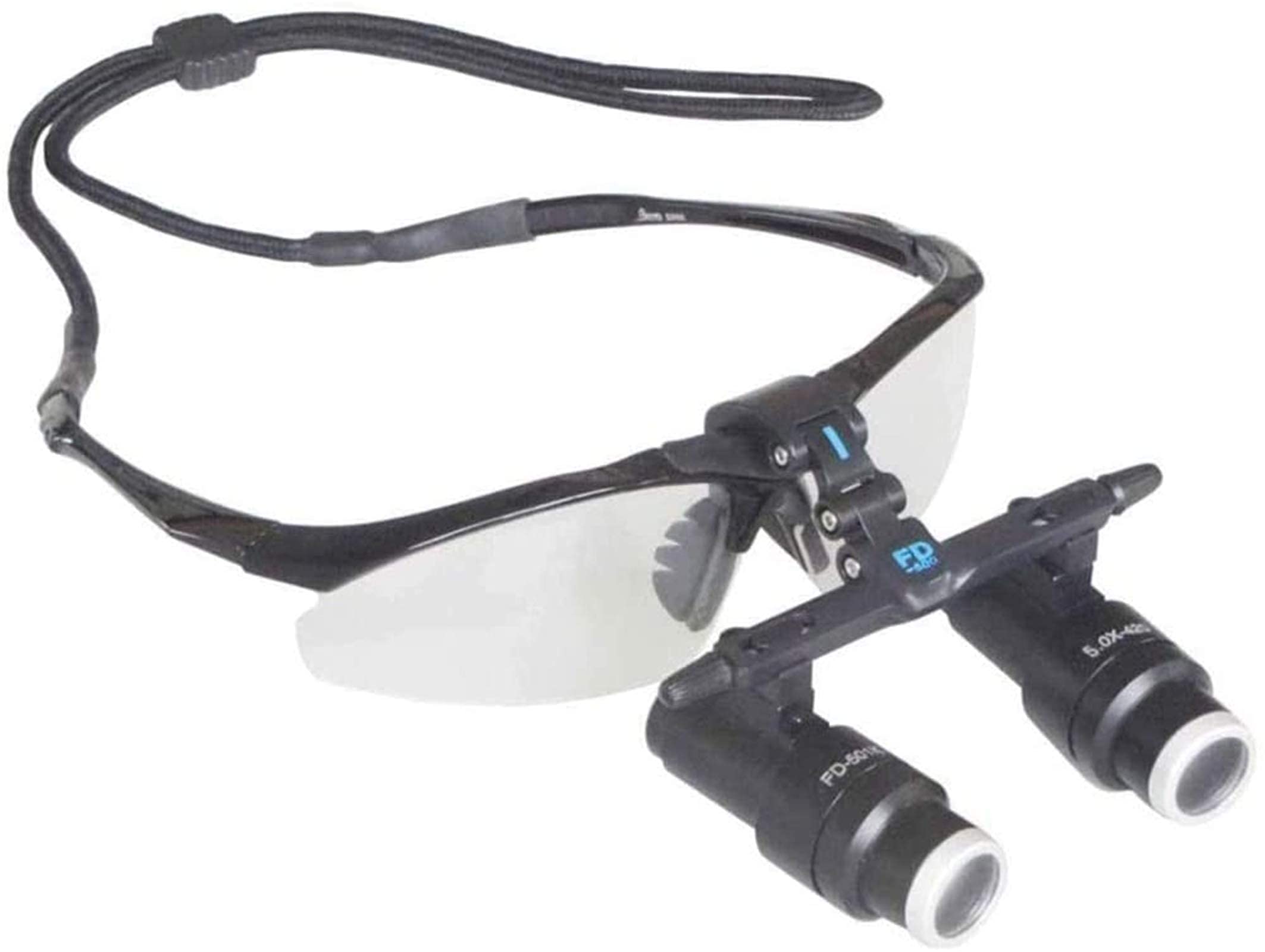 asdchZen Headband Magnifier,Handheld Digital Magnifier,Professional Surgical Dental Loupes Headband Binocular Optical Glass Magnifier,4X 5X 6X 6.5X Optional Magnifying Glass Hobbies,R