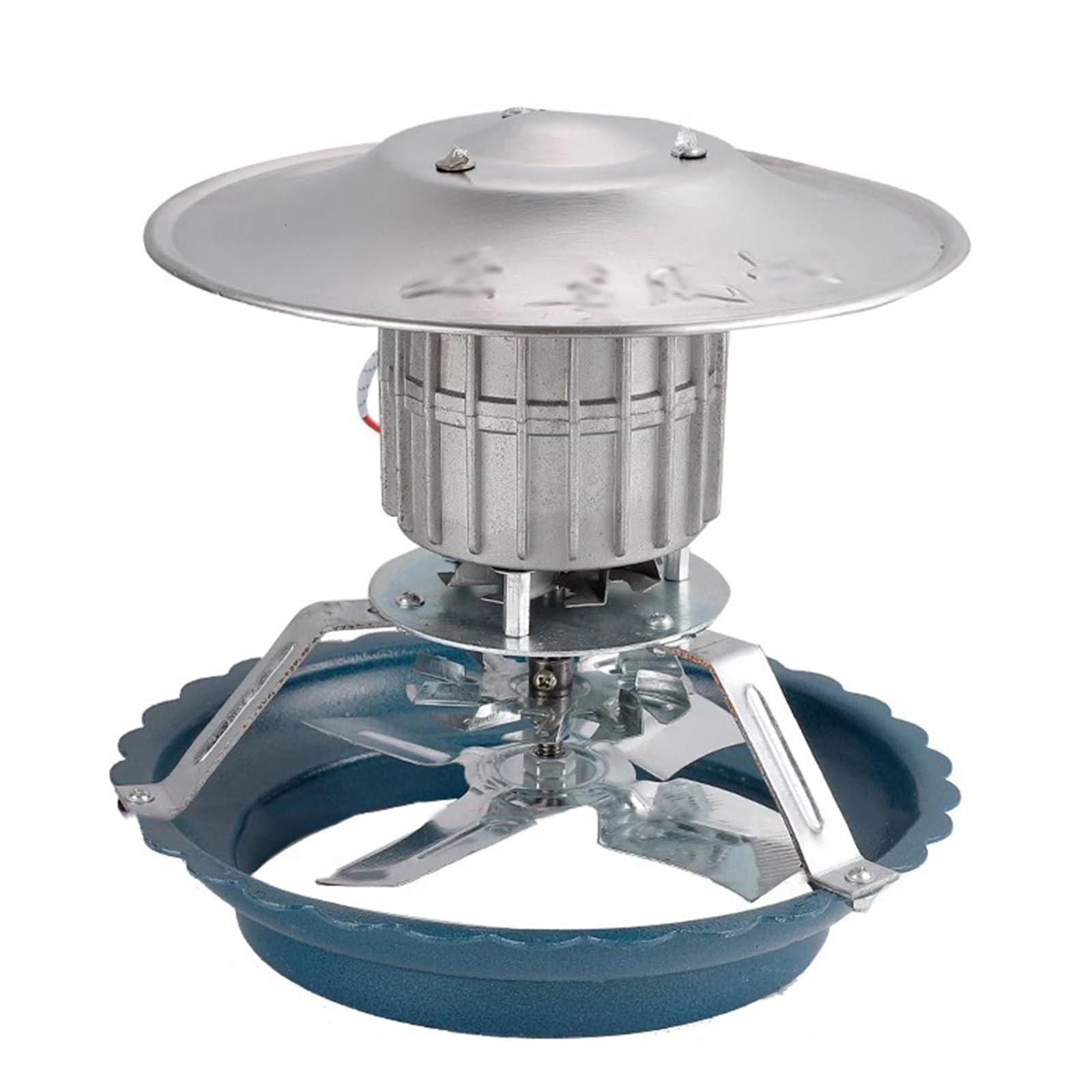 Évacuateur de fumée de cheminée de toit en acier inoxydable 120W puissant TLYA